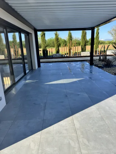 Dallage sur plots, Chazey-sur-Ain, D&B Aménagement Paysager 