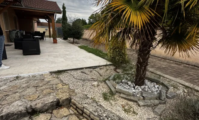 Aménagement de massif décoratif à Lagnieu