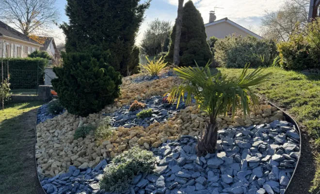 DB aménagement paysager sur la commune de Leyment