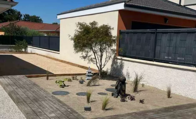 Pose de clôture, Villette d'anthon, D&B Aménagement Paysager