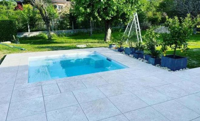 Pose de revêtement de sol extérieur, Meximieux, D&B Aménagement Paysager