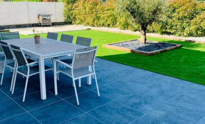 Pose de revêtement de sol extérieur, Meximieux, D&B Aménagement Paysager