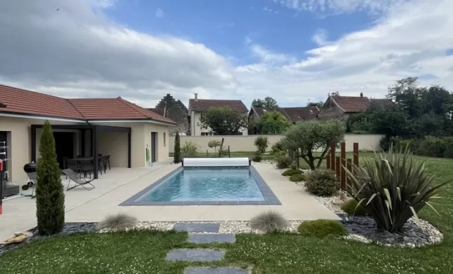 Aménagement extérieur, Meximieux, D&B Aménagement Paysager