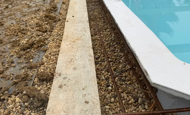 Les étapes d’une pose de piscine coque , Meximieux, D&B Aménagement Paysager